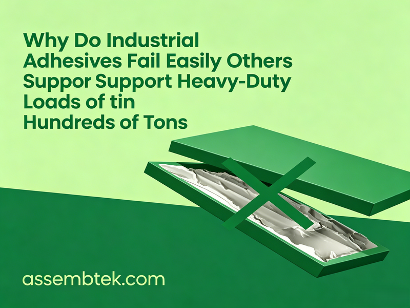 Why Do Industrial Adhesives Fail Easily While Others Support Heavy-Duty Loads of Hundreds of Tons