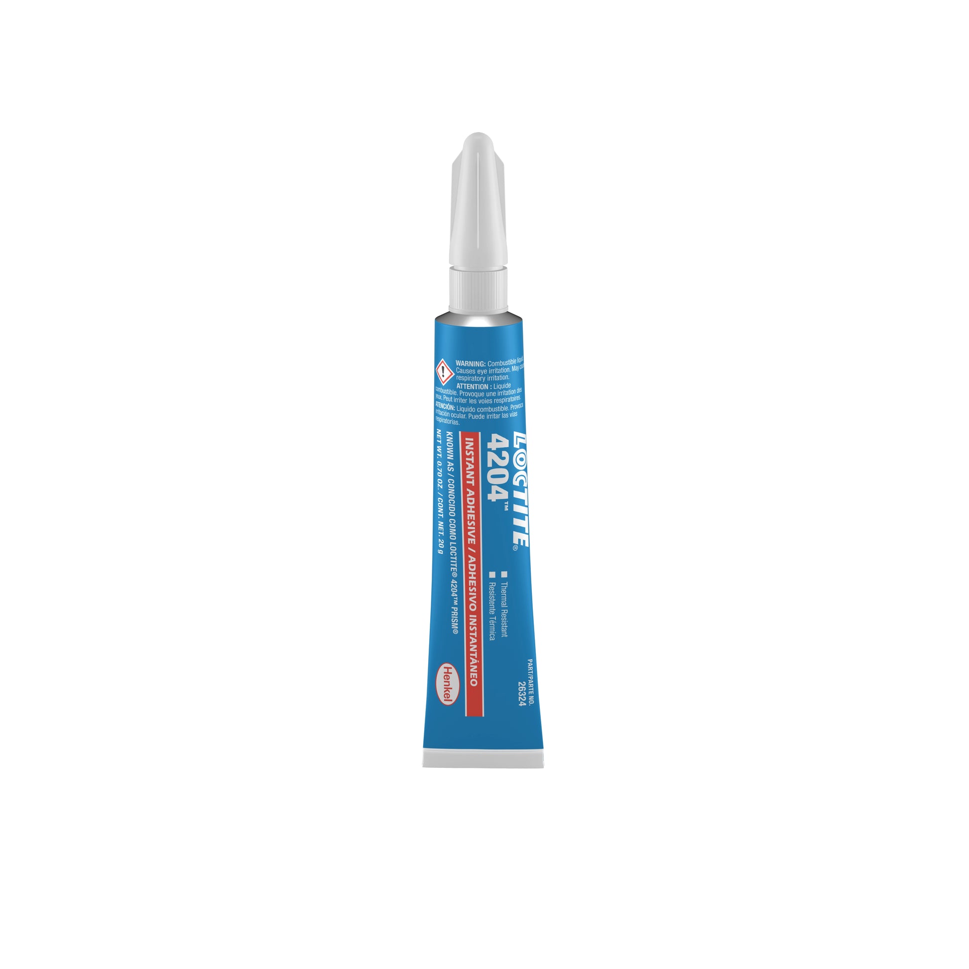 Loctite 4204 High Temperature Resistant Instant Adhesive Transparent-Materiomart	