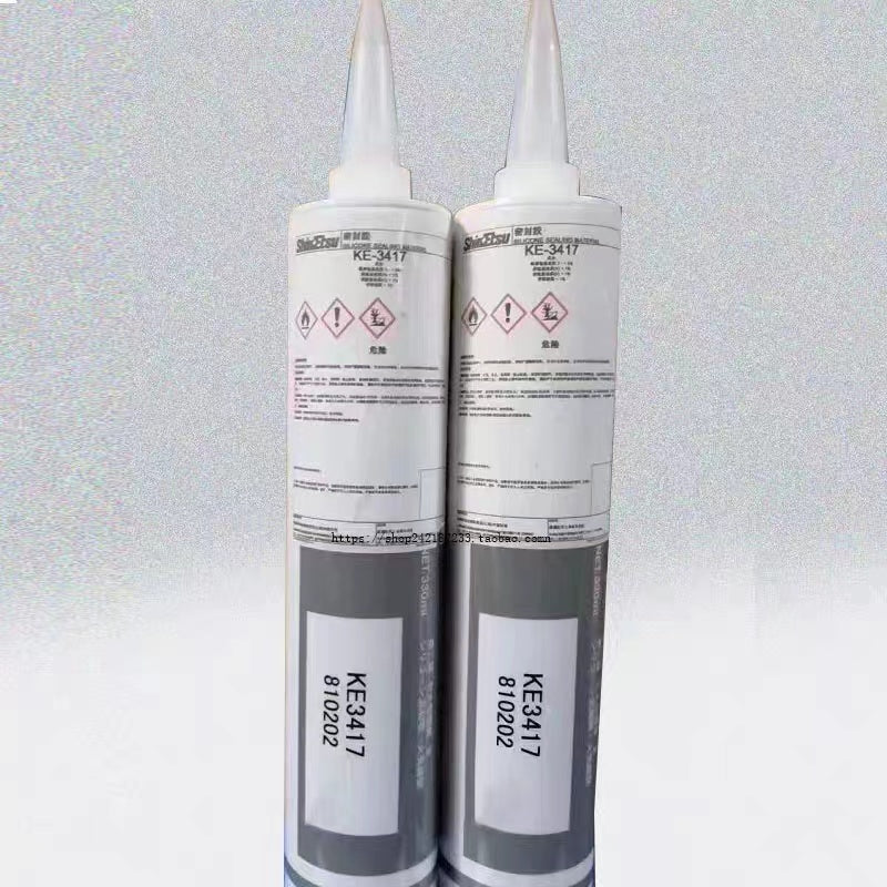 Shin-Etsu KE3417 One-component RTV Sealant for Electrical and Electronic Components Black 