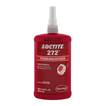 Loctite 272 High Strength and High Temperature Resistant Thread Locking Glue Red