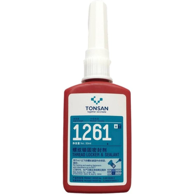 TONSAN 1261 thread locking sealant red