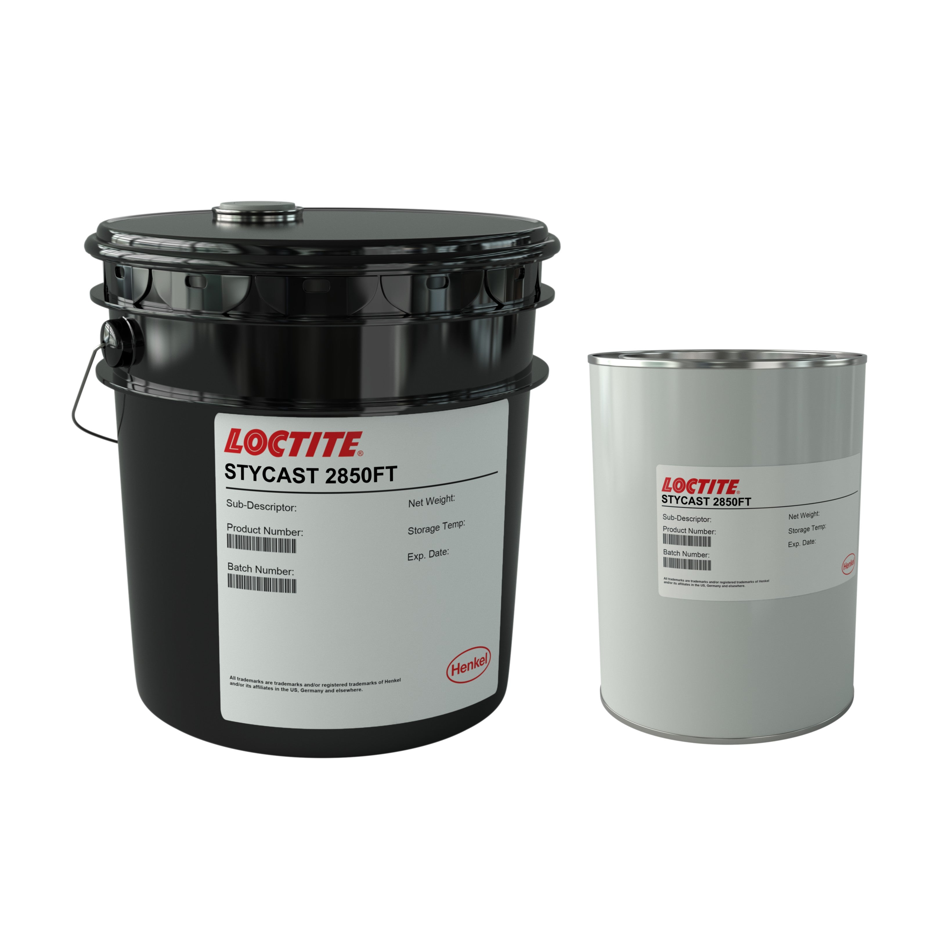Loctite 2850FT Thermal Conductive Epoxy Potting Adhesive Black-Materiomart	