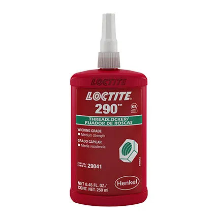 Loctite 290 Medium/High Strength Thread Locker Green