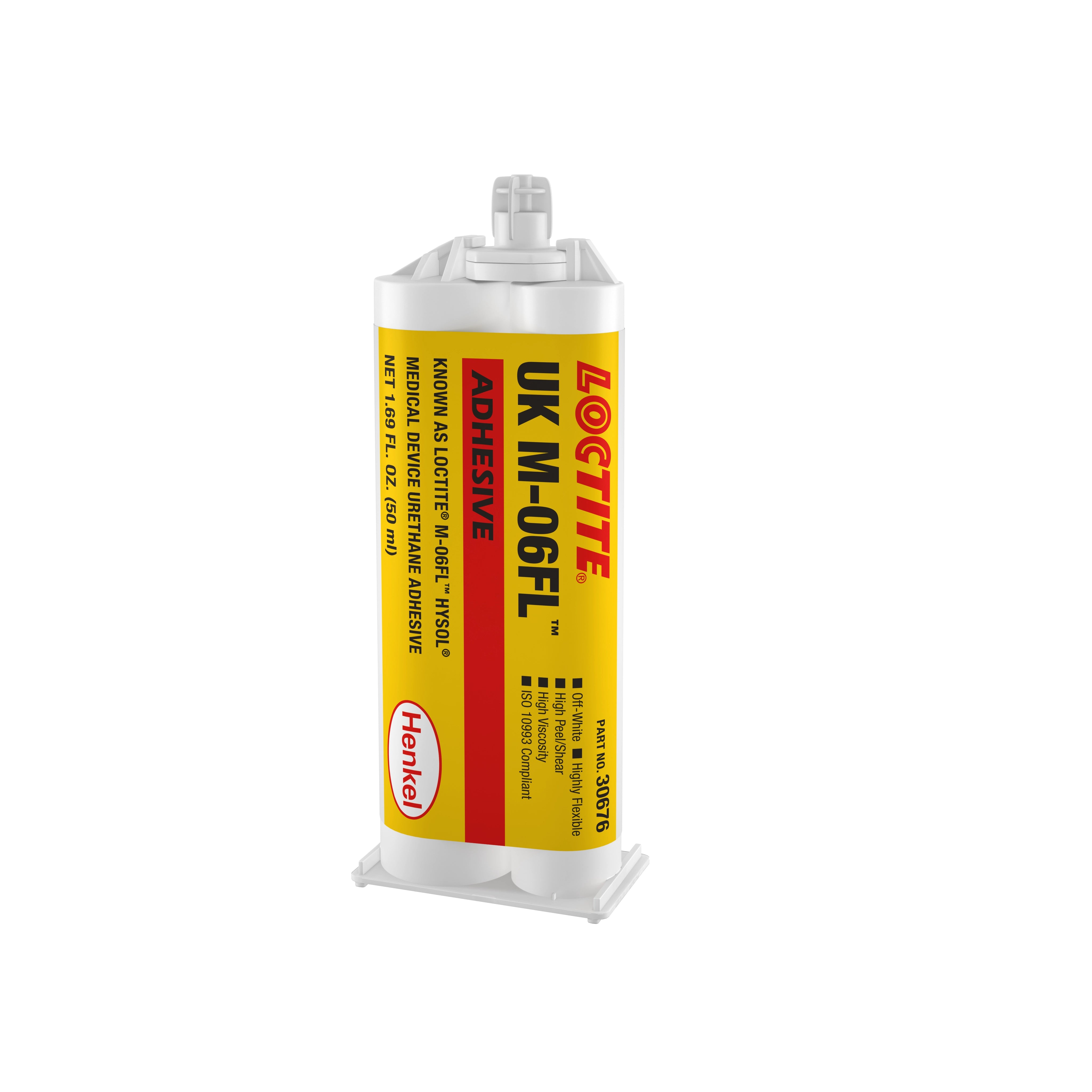 Loctite M-06FL medical grade two-component polyurethane light yellow [free design plan]-Materiomart	