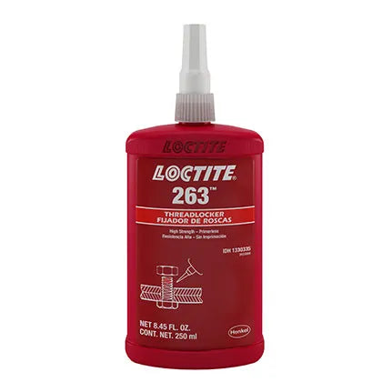 Loctite 263 High Strength Thread Locker Red