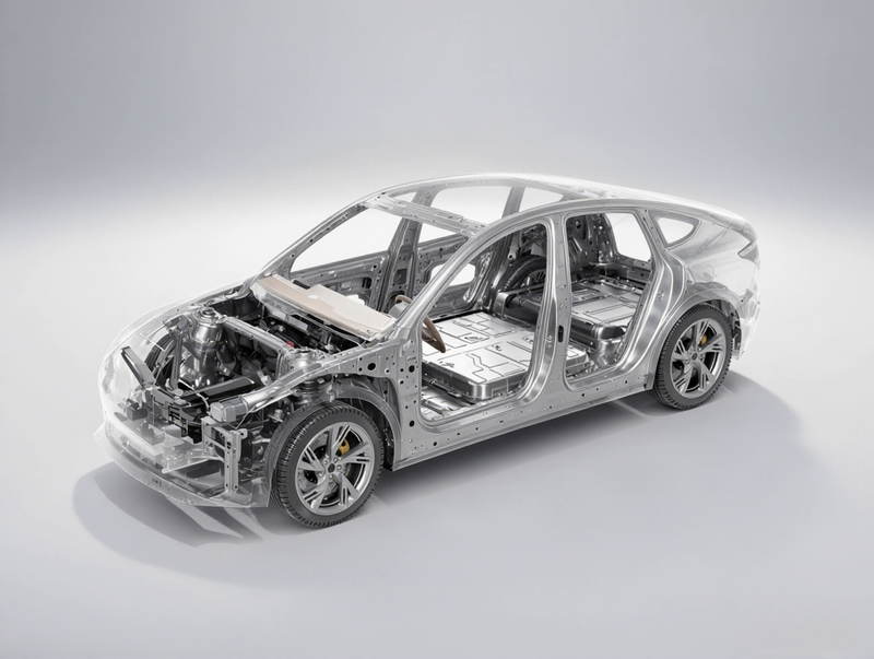 Elastomeric structural bonding of glass to aluminum.