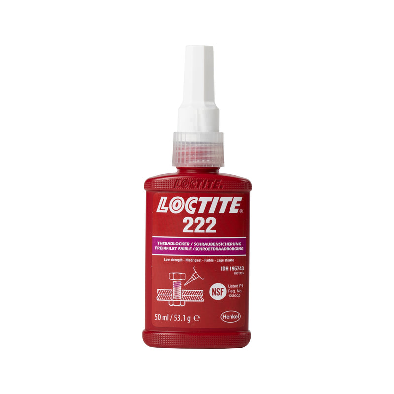 Loctite 222 Low Strength Thread Locker Purple-Materiomart	