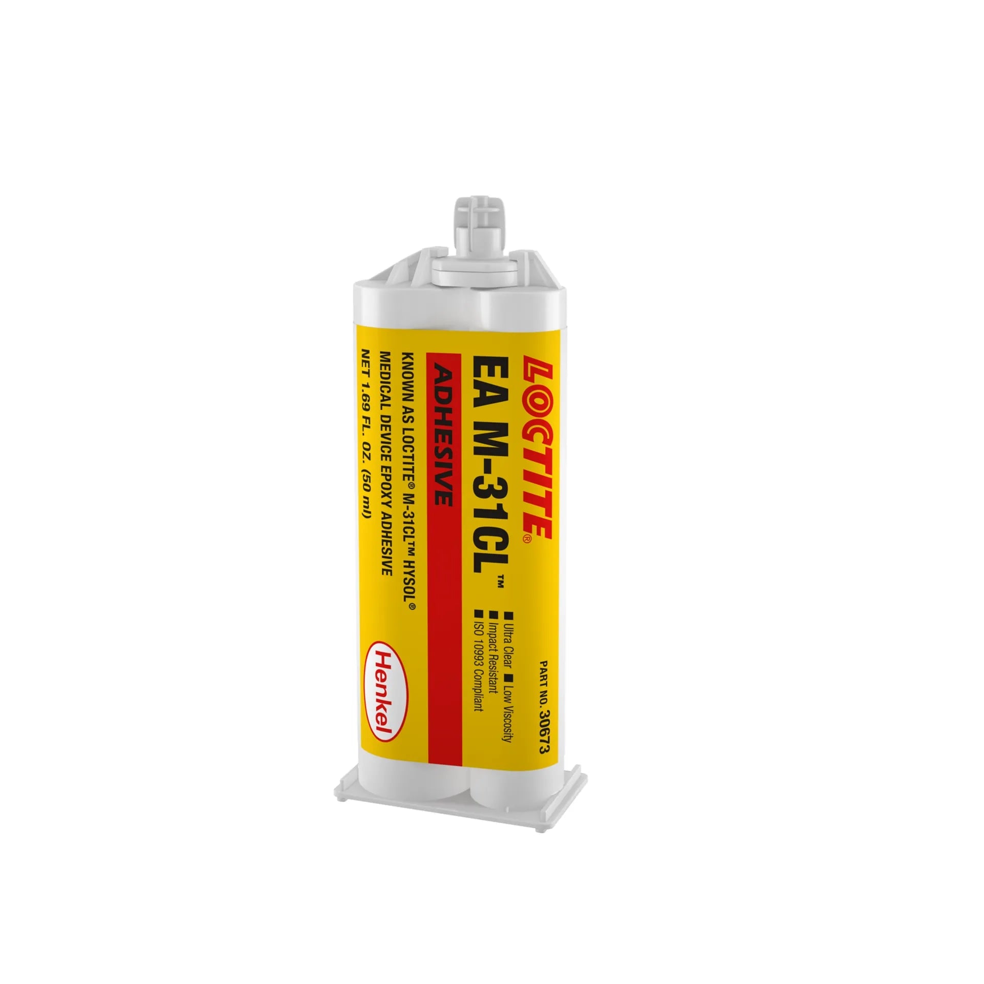 Loctite M-31CL Medical-Grade Two-Component Epoxy, Light Yellow