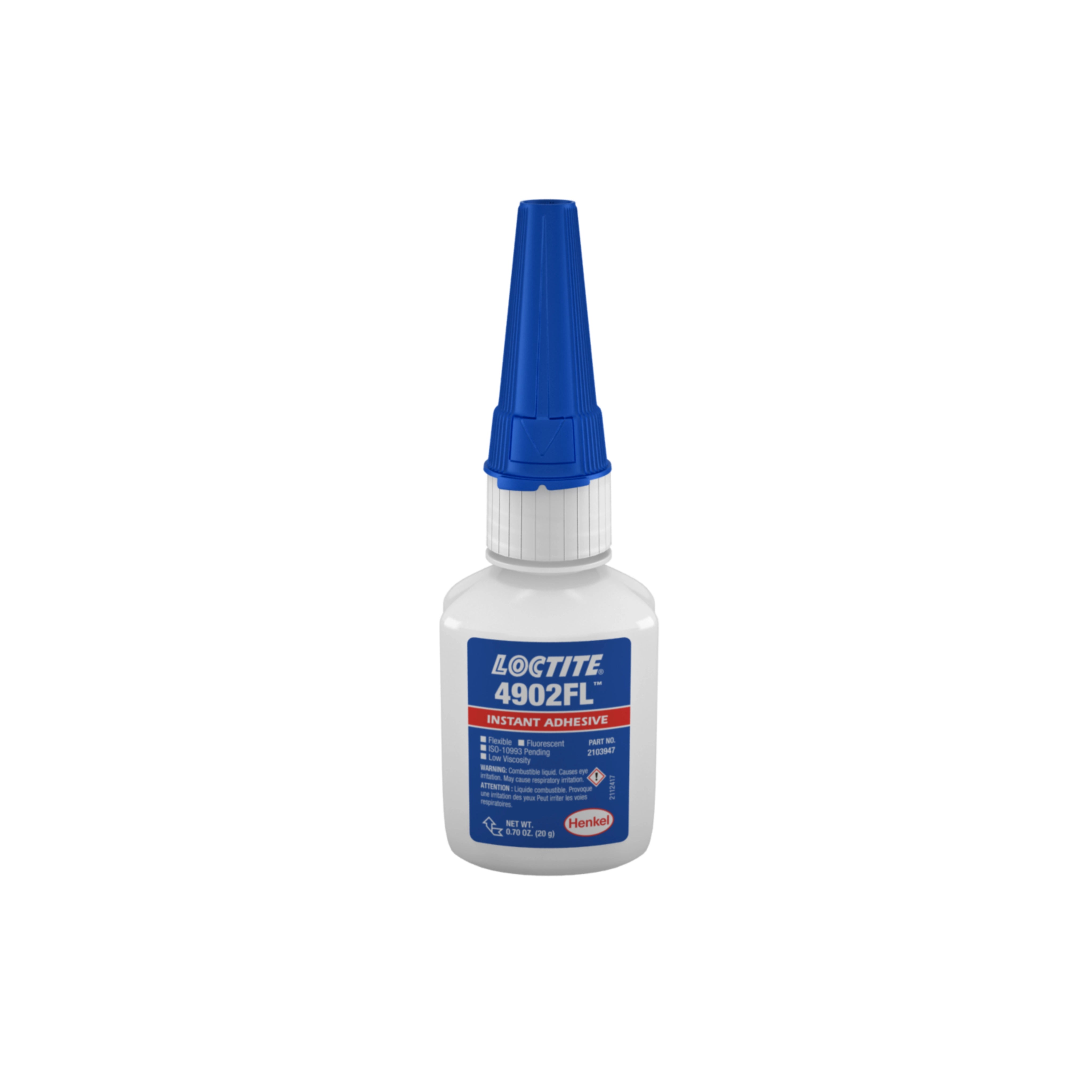 Loctite 4902FL Medical Grade Tough Instant Adhesive Transparent-Materiomart	