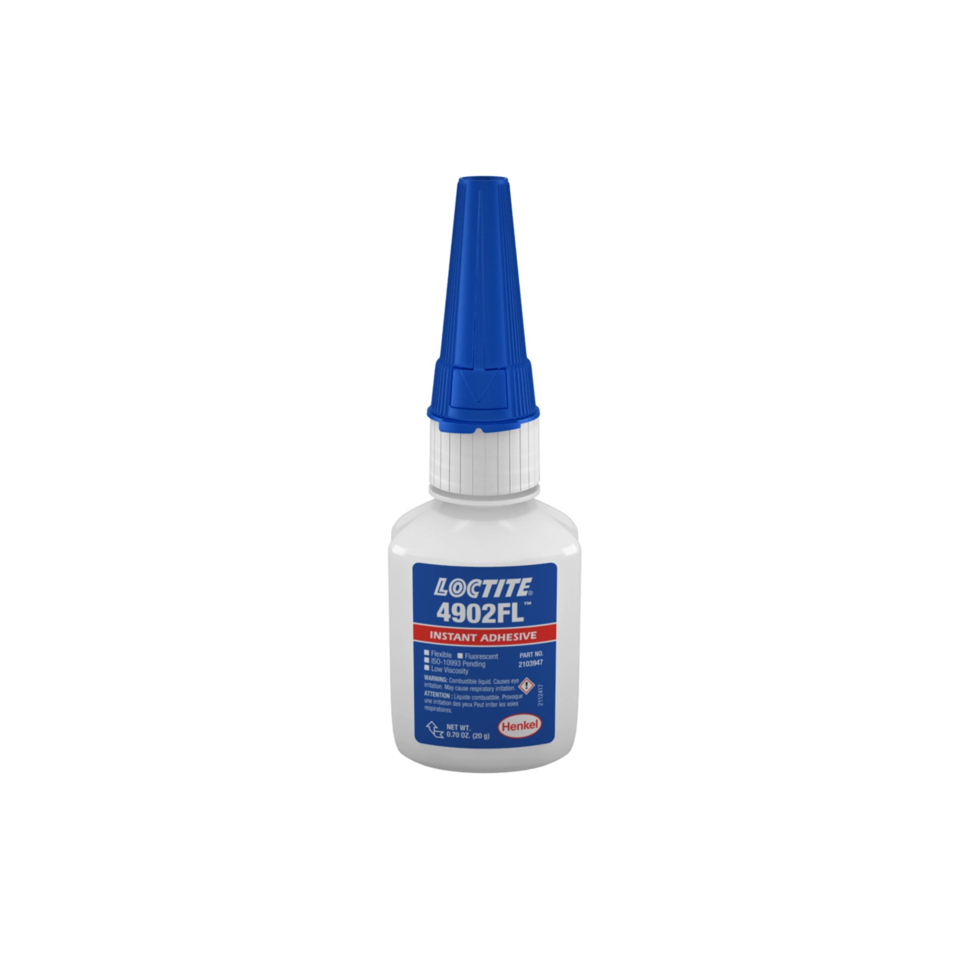 Loctite 4902FL Medical Grade Tough Instant Adhesive Transparent-Materiomart	