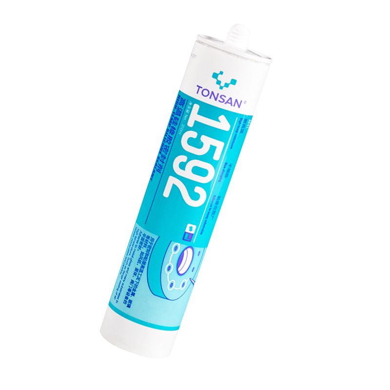 TONSAN 1592 High Temperature Silicone Rubber Sealant Red
