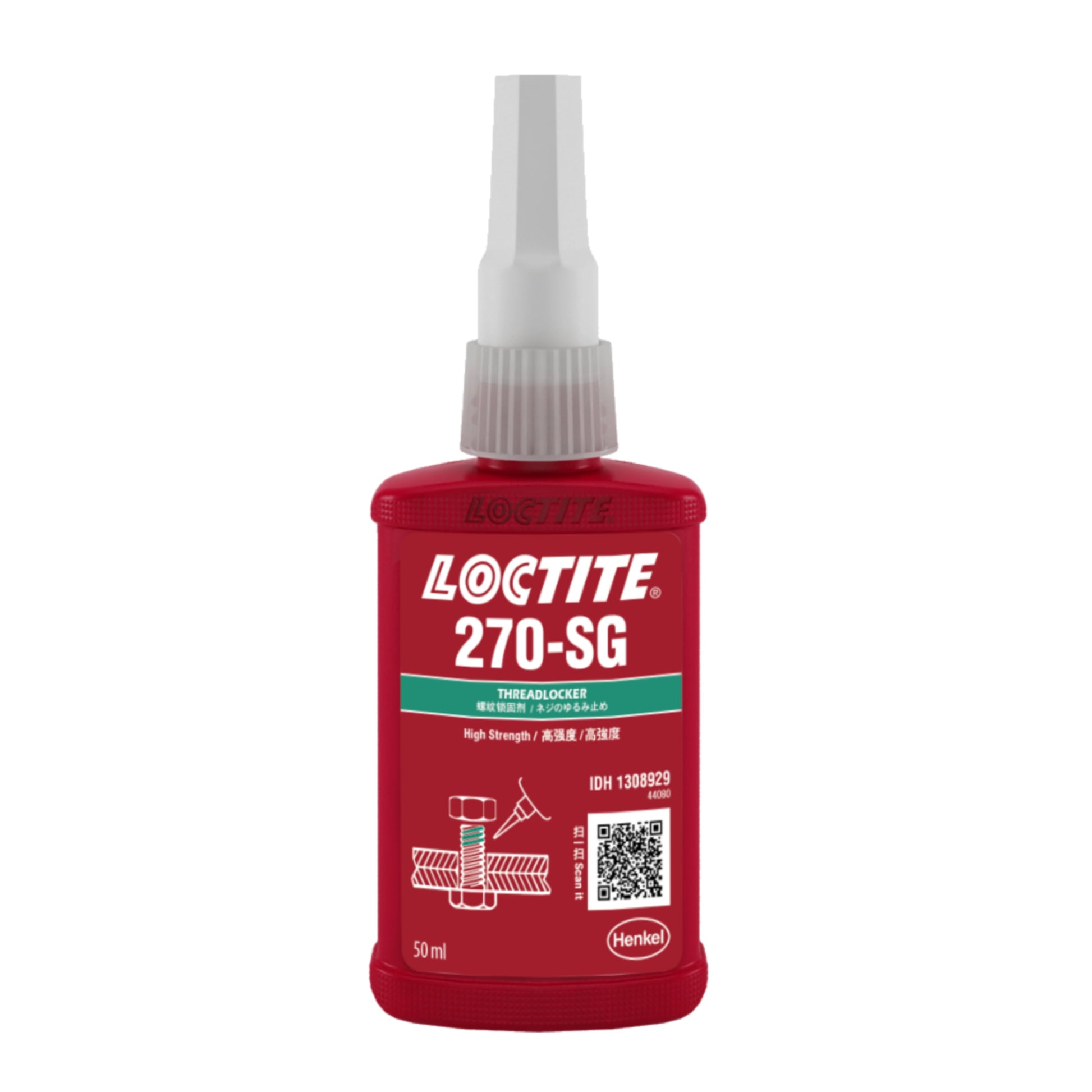 Loctite 270 SG permanent locking threadlocker-Materiomart	