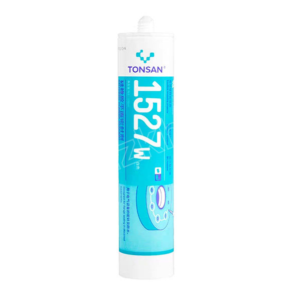 TONSAN 1527W Silicone Rubber Flat Sealant White