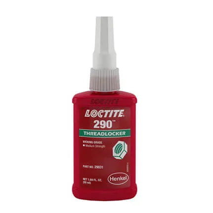 Loctite 290 Medium/High Strength Thread Locker Green-Materiomart	