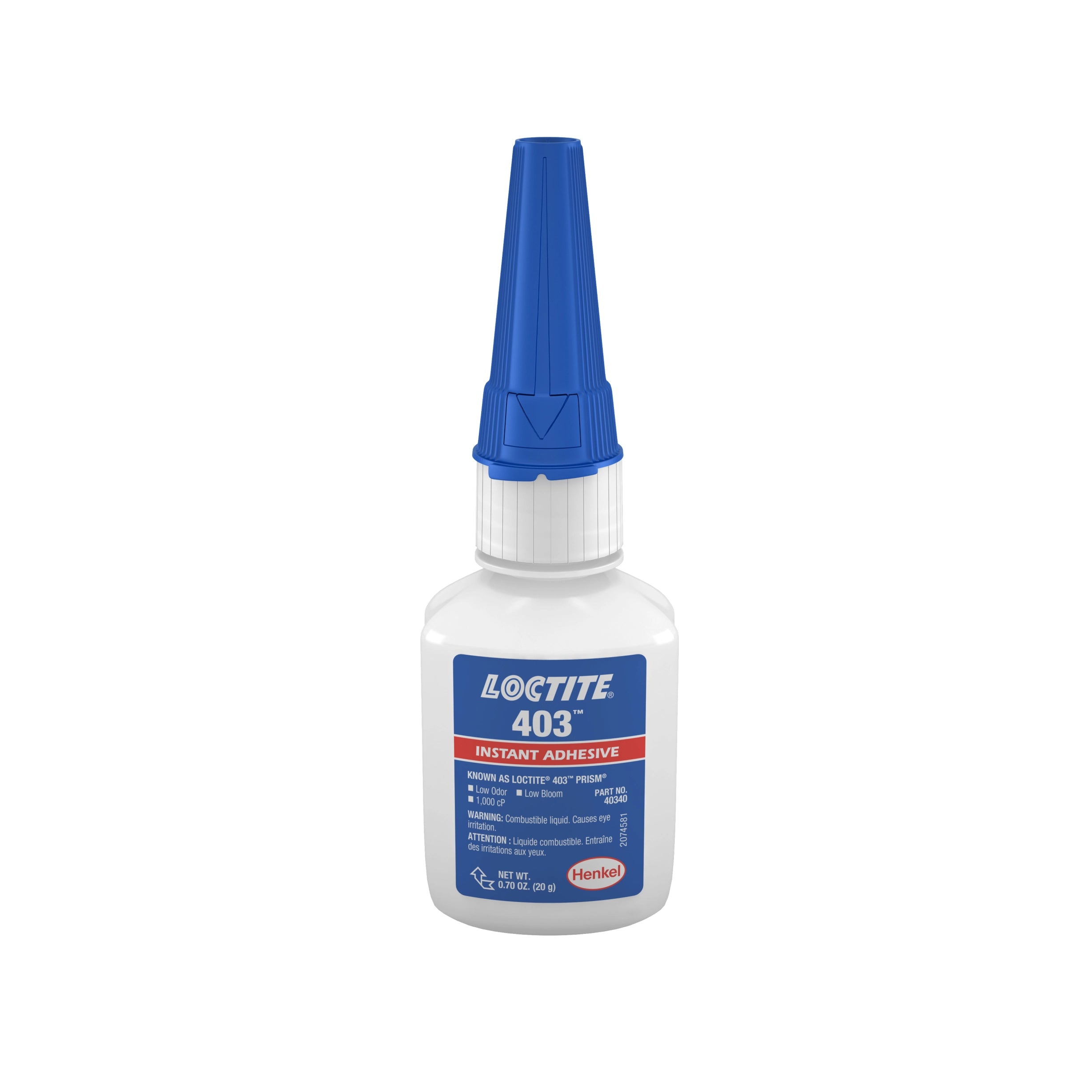 Loctite 403 Low Whitening Instant Adhesive Transparent-Materiomart	