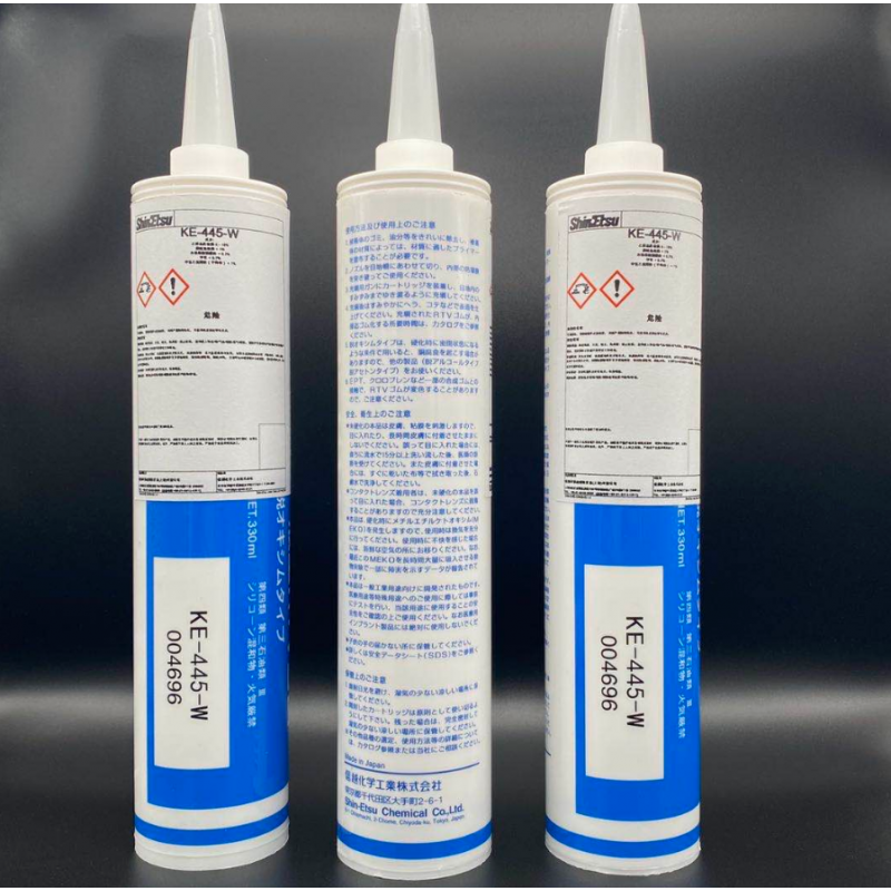 Shin-Etsu KE445W One-component RTV Sealant for Electrical and Electronic Components White 